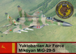 Yuktobanian Air Force Mig-29S - Ace Combat 5 (28 FAR)