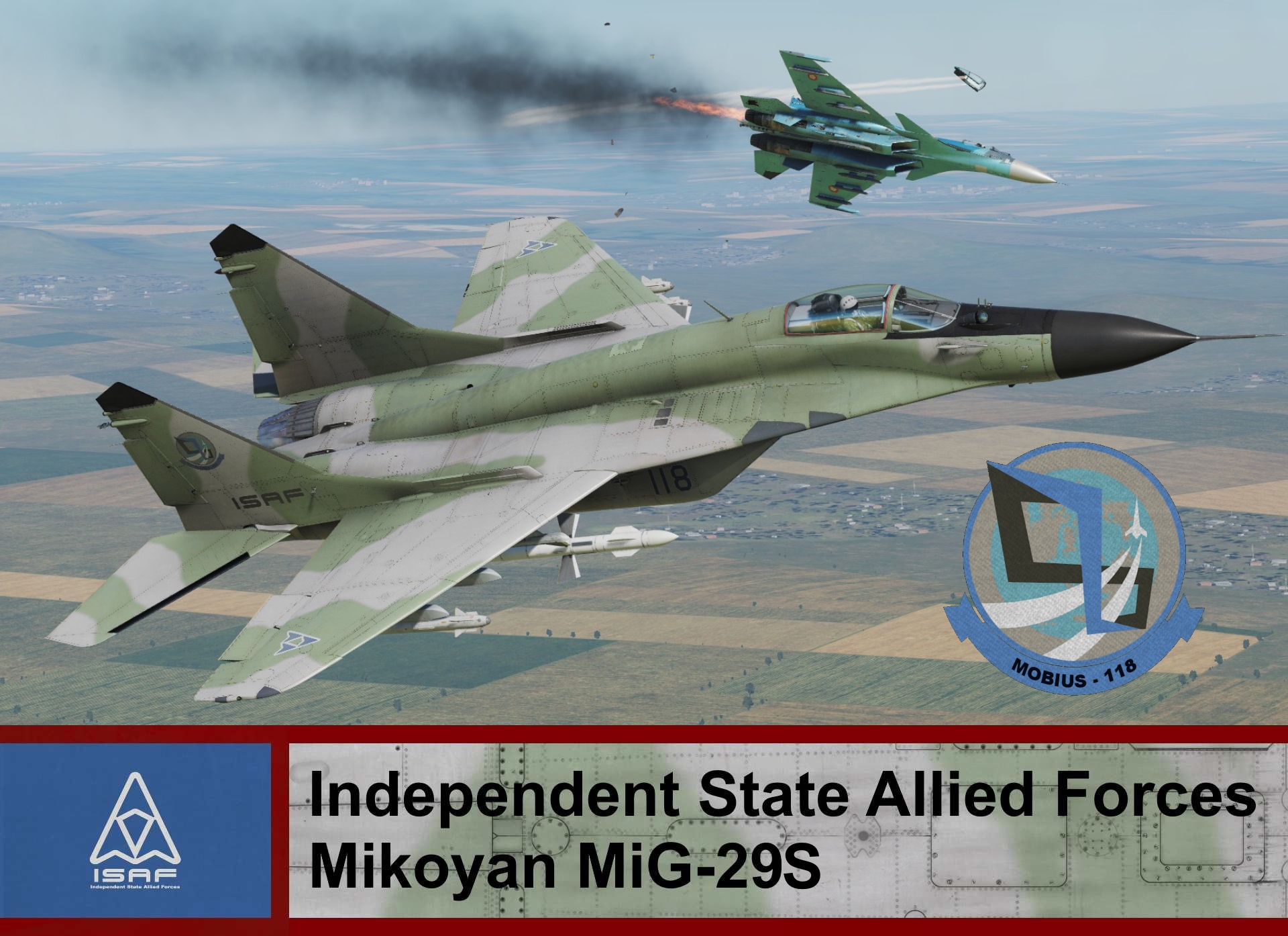 Independent State Allied Forces Mig-29S - Ace Combat 4 (Mobius One)